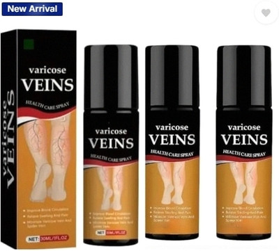 BIFRRUTANT relieve tired legs daily-use anti-swelling therapy for veins Spray(3 x 50 ml)