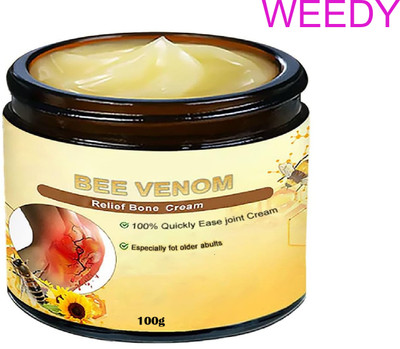 WEEDY Bee Venom Therapy Cream for Swollen Joints & Pain Relief Cream(100 g)