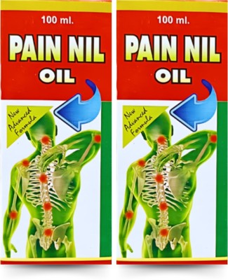 HERBSHD Ayurvedic Body Pain Relief Pain Nil Oil | 100 ml. Liquid(2 x 100 ml)