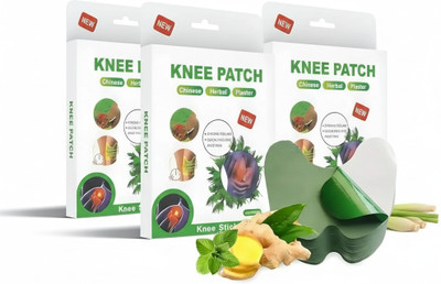 Naosucura Herbal Knee Patch for Joint Pain, Arthritis and Inflammation Ease Plaster & Patch(30 x 1 Patches)