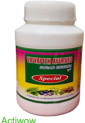 ACTIWOW Vidyapith Sugar Powder for Reducing Insulin Resistance Pack of 1 A02 Powder(100 g)