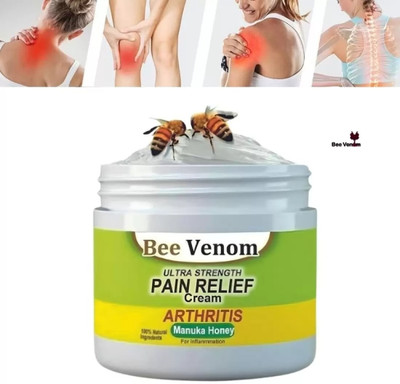 Bee Venom Joint Relief Bone Cream - Pain Solution for Knee, Elbow, & Neck Cream(50 g)