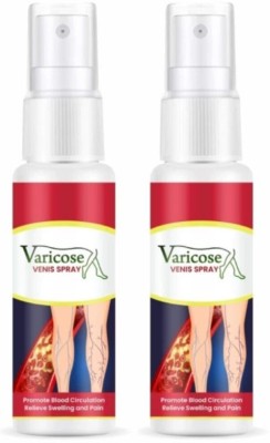 NewClick Varicose Venis Spray For Leg Care | Reduces Cramps & Swelling Spray(2 x 30 ml)