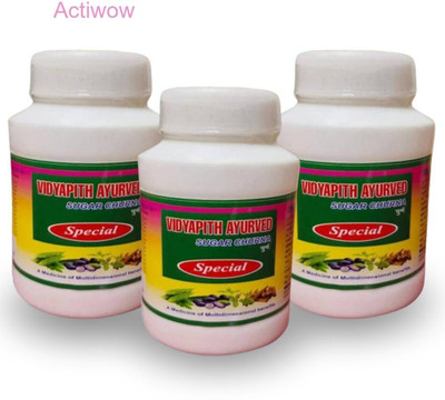 ACTIWOW Vidyapith Sugar Powder for Managing Sugar and Insulin Levels Pack of 3 B01 Powder(3 x 100 g)