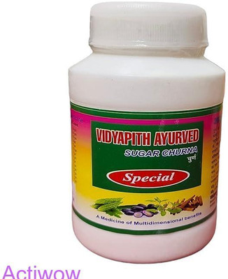 ACTIWOW Vidyapith Sugar Powder for promoting steady energy through sugar control Powder(100 g)