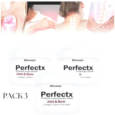 BIFRRUTANT Perfectx Joint & Bone Cream Bee Venom Support for Bone Injury Recovery Plaster & Patch(3 x 50 g)