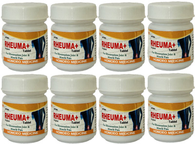 JRA Cure Rheuma Homeopathy Tablet PACK OF 8 Tablets(8 x 40 Units)