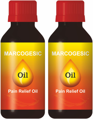 MARC Marcogesic Body Pain Relief Oil, Damdar Ortho Oil for Knee, Muscle, Joint Pain Liquid(2 x 60 g)