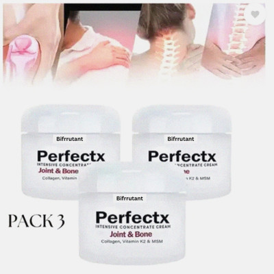 BIFRRUTANT Perfectx Joint & Bone Cream Bee Venom Therapy for Daily Joint Comfort Plaster & Patch(3 x 50 g)