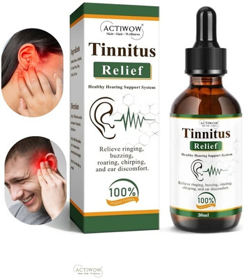 ACTIWOW Tinnitus Relief Herbal Ear Gentle Aid Liquid(30 ml)