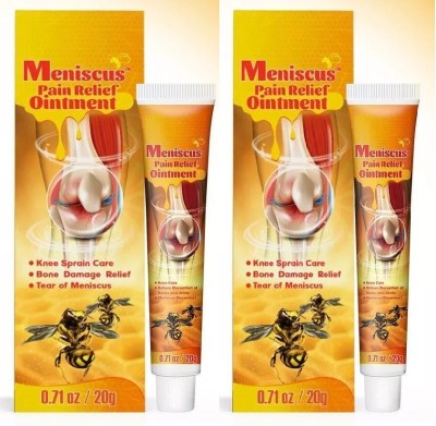 NewClick Meniscus Pain Relief Cream | Knee & Shoulder Pain Relief Massage Cream Cream(2 x 20 g)