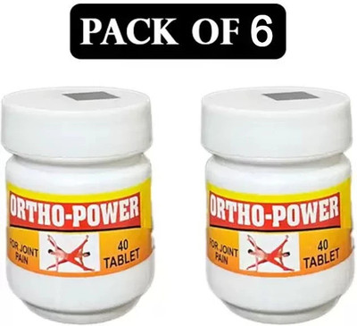 HARBORZA Ortho Power Tablet Of Swamy Herbal,6x 40 Units Tablets(6 x 40 Units)