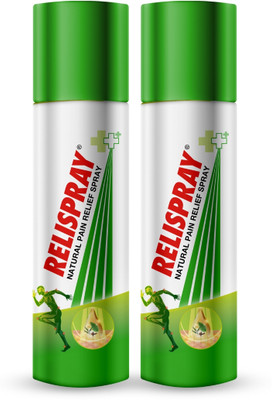 Relispray Ayurvedic Instant Pain Relief | Effective for Joint & Muscle Pain | Spray(2 x 135 g)