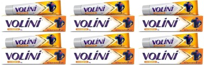 Volini Pain Relief Gel Tube (30 g) x pack of 6 Gel(6 x 30 g)