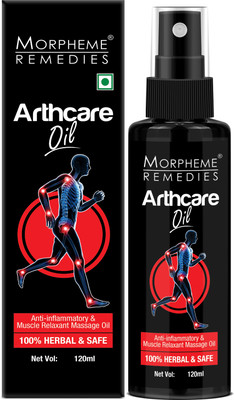 Morpheme Remedies Arthcare Pain Relief Oil For Body, Back, Legs, Knee Liquid(120 ml)