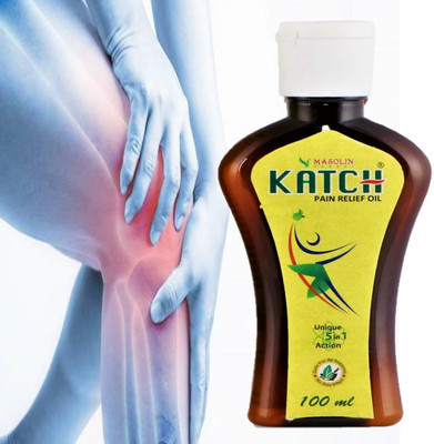 Masolin Herbal Katch- Pain Relief Ayurvedic Oil 100ml Liquid(100 ml)