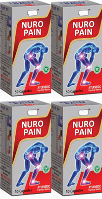vedazone Natural Relief from Arthritis, Back Pain & Joint pain Capsules(4 x 30 Units)