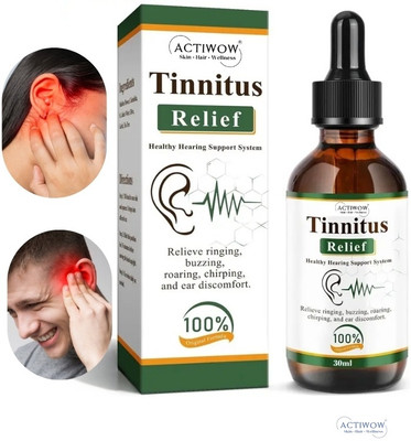 ACTIWOW Tinnitus Relief Natural Ear Ease Mix Liquid(30 ml)
