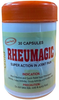 Quickbits Rheumagic gold Super action in joint pain pack of 3 Capsules(3 x 30 Units)