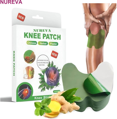 nureva Knee Joint Care Patch - Herbal Therapy Plaster & Patch(10 Patches)