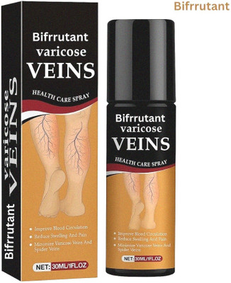 BIFRRUTANT Varicose Veins Spray Herbal Formula for Relief Liquid(50 ml)