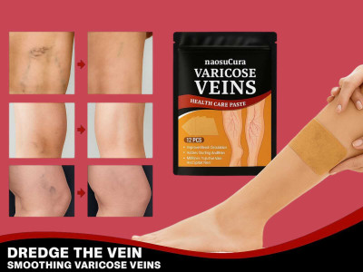 Naosucura Herbal Varicose Veins Patches for Improved Circulation, Pain and Swelling Care Plaster & Patch(12 Patches)
