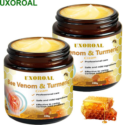 uxoroal Cream for Hand Pain – Turmeric + Bee Venom Cream(2 x 100 g)
