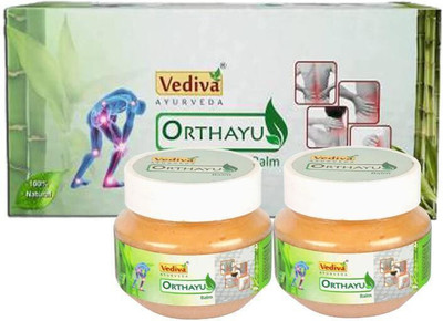 Orthayu Herbal Body pain relief balm for instant relief PO2 Balm(2 x 100 g)