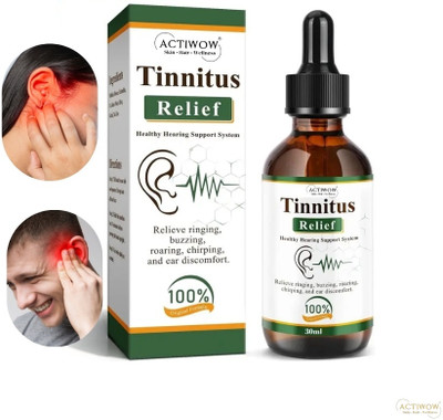 ACTIWOW Tinnitus Relief Calmness Ear Herbal Mix Liquid(30 ml)