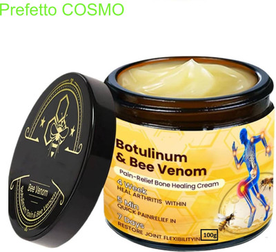 Prefetto COSMO Botulinum & Bee Venom Pain Relief Cream – Instant Action Relief Cream(100 g)
