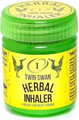 I Twin Swan Moderate Strong Herbal Inhalent Inhaler Pain Relief (15 g) (Pack Of 2) Inhaler(2 x 15 g)