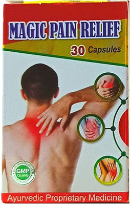 Quickbits Bengal Herbs Magic Pain Relief Capsule for Joint Pain Pack of 8 Capsules(8 x 30 Units)