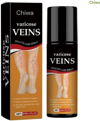 CHIWA Varicose Veins Spray Trusted Comfort Solution For Swollen Veins Relief Liquid(100 ml)