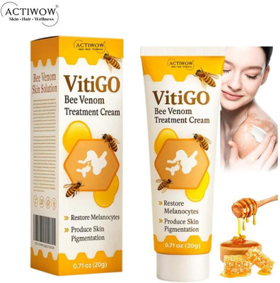 ACTIWOW Vitigo Bee Venom Cream for Topical Soothing Cream PR01 A01 Cream(100 g)