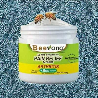 Bee Venom Natural Relief for Painful Muscles & Joints Cream(50 g)