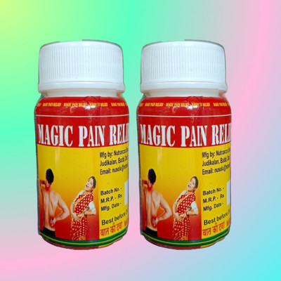 RAFISA AYURVEDA MAGIC PAIN RELIEF 120 TABLETS PACK OF 2 Tablets(2 x 40 g)
