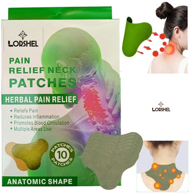 LORSHEL Neck pain relief patches help soothe sore muscles after physical stress Plaster & Patch(100 g)