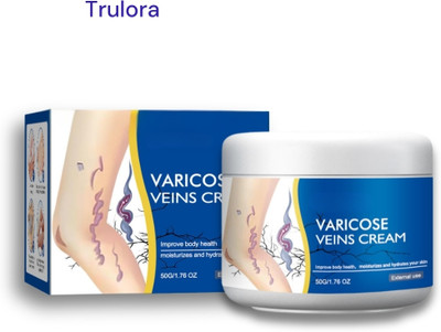 Trulora Varicose Veins Cream for Back and Leg Cream(50 g)