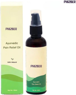 PHIZLLER for Muscle Cramps and Sports Recovery Tulir Naturals Ayurvedic Pain Relief Oil Liquid(100 ml)