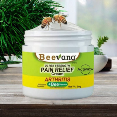 ACTIWOW BeeVana Pain Relief for Sore Muscles & Tendons Cream(50 g)