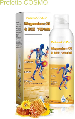 Prefetto COSMO Joint Comfort with Magnesium Oil Bee Venom Joint Spray Liquid(100 ml)