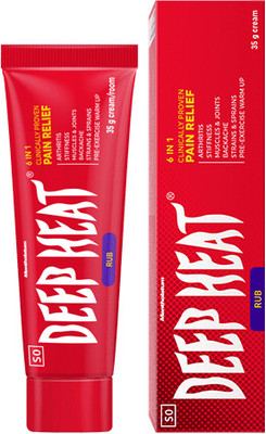 Deep Heat Fast Rub Relief 35g (pack of 2pcs) Cream(2 x 35 g)