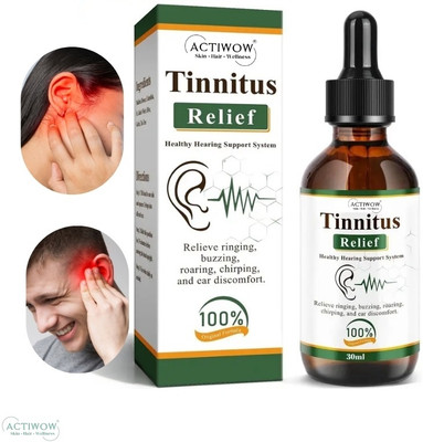 ACTIWOW Tinnitus Relief Natural Ear Clarity Capsules Liquid(30 ml)