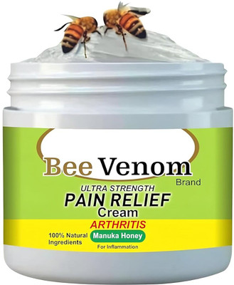 Bee Venom Pain Relief | Shoulder | Knees | Back | Spinal Cord Pack of 1 Cream(100 g)
