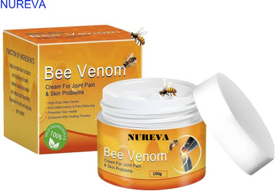 nureva Bee Venom Herbal Balm for Pain & Skin Repair Cream(100 g)