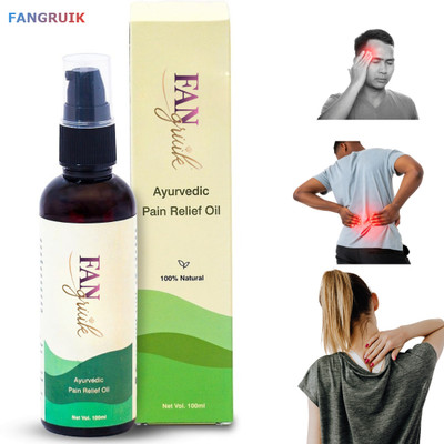 Fangruik Tulir Natural Organic Pain Relief Oil for Stress Free Body Comfort Liquid(100 ml)