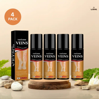 LORSHEL Varicose Vein Spray for Shin Discomfort Spray(4 x 30 ml)