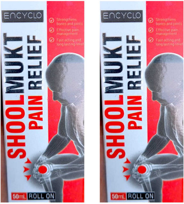DOOMSDAY SHOOL MUKT PAIN RELIEF ROLL ON FAST PAIN RELIEF PACK OF 2 Liquid(2 x 50 ml)