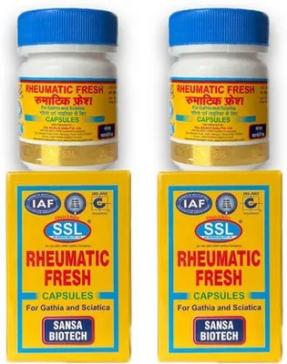 MUKHTI CARE SSL Rheumatic Fresh Capsules pack of_02 Tablets(2 x 20 Units)