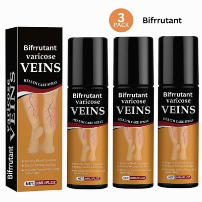 BIFRRUTANT south moon varicose veins spray lightweight herbal leg comfort Liquid(3 x 50 ml)